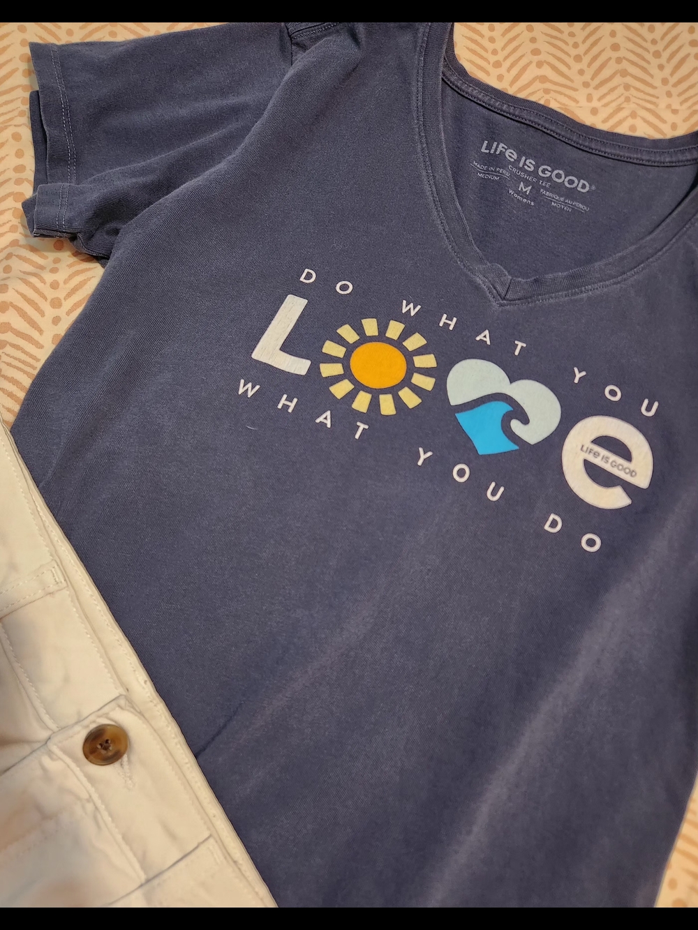 Life Is Good -  Short-Sleeve 'Do What You Love' Graphic Tee